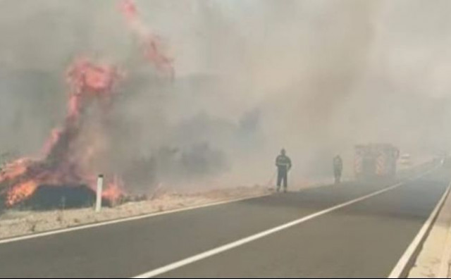 Kiša ugasila požar kod Neuma