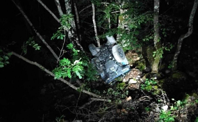 24-godišnjak quadom sletio u provaliju između Rujišta i Glavatičeva