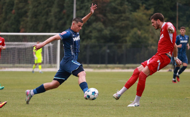 Sloga i Željezničar podijelili bodove, domaći navijači prekinuli susret u završnici
