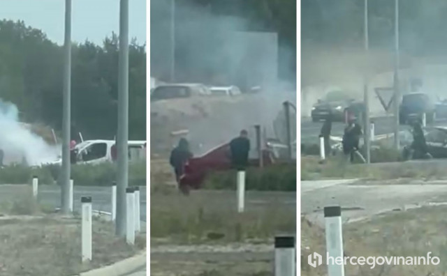 Grupa huligana kod Mostara napala osobe u kombiju