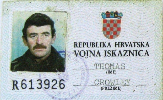 Irac Crowley kući je gledao crvenog fiću protiv tenka i Oluju nije dočekao, ali se borio u Mostaru, Livnu i Kupresu