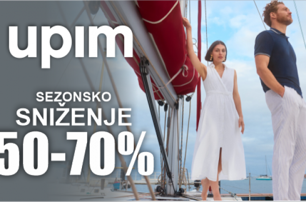 Veliko sezonsko sniženje 50-70% u UPIM-u je započelo!