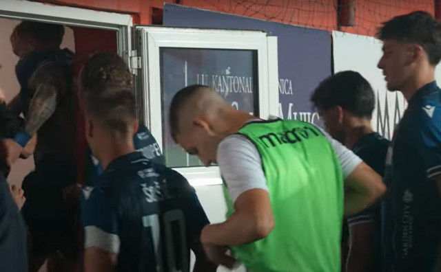FK Željezničar objavio snimku sukoba u tunelu stadiona Rođeni
