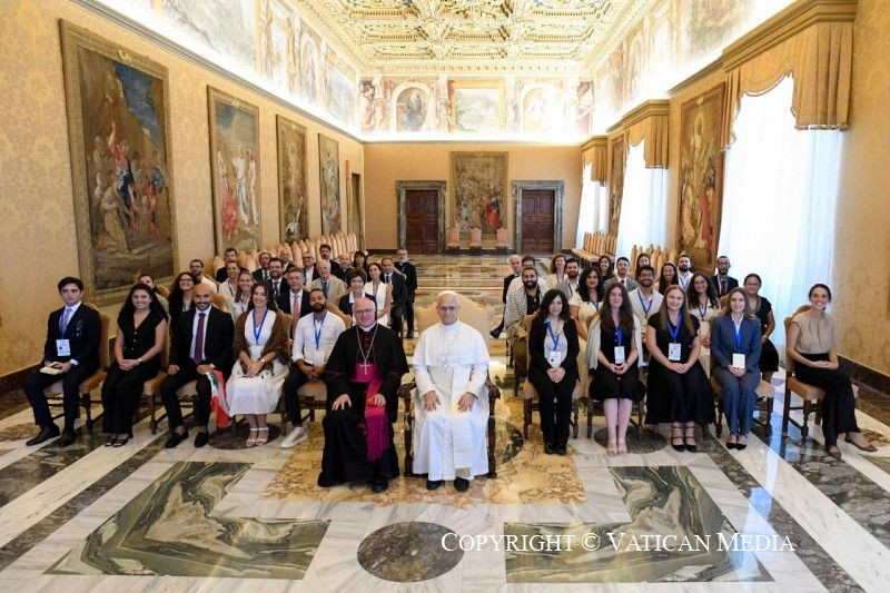 Barbara Damjanović kod pape Lava