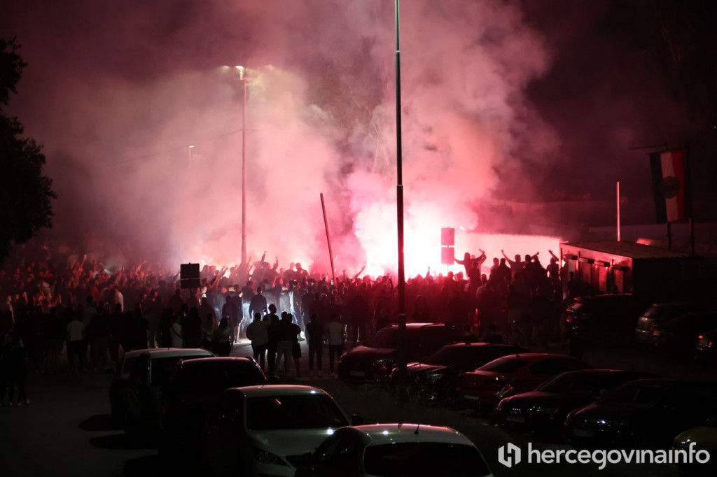 Doček igrača Zrinjskog