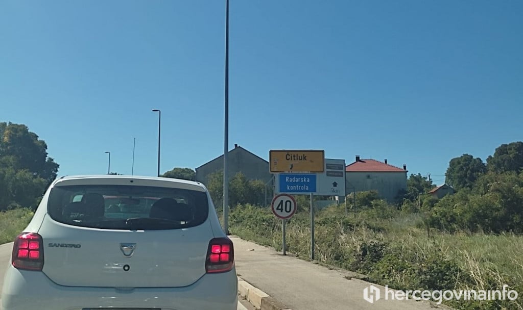 Radovi na cesti Čitluk -Mostar
