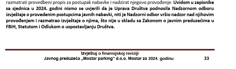 Revizija MOstar parking