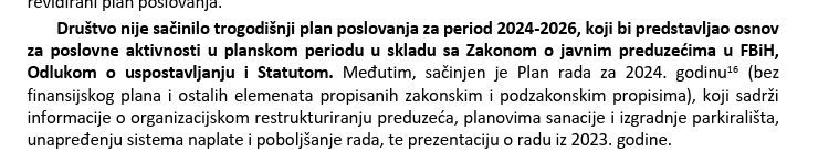 Revizija MOstar parking