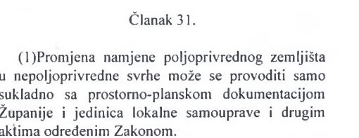 Zakon o poljoprivrednom zemljištu