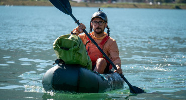 Adin Pinjo kajakom po Neretvi