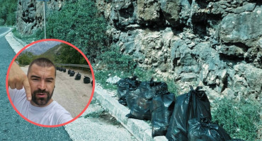 Adnan Đelmo ponovno očistio dionicu Salakovac – Jablanica: 'Ovo što ljudi rade gore je od svakog rata i virusa'