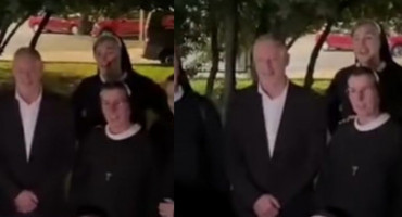 Časne sestre iz Mostara zapjevale s Thompsonom njegov poznati hit