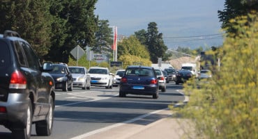 Gužve na sjevernom ulazu u grad