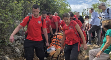 HGSS Čitluk-Međugorje spašavao ženu na Brdu ukazanja, četiri intervencije na Križevcu