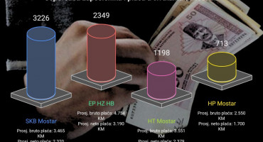 Najpoželjniji poslodavci u javnom sektoru Hercegovine: EP HZHB najbolje plaća, SKB Mostar u godinu dana primio 500 ljudi