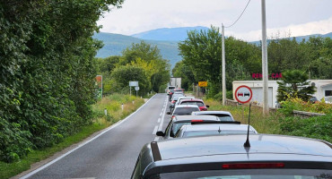 Zaustavljen promet između Mostara i Jablanice