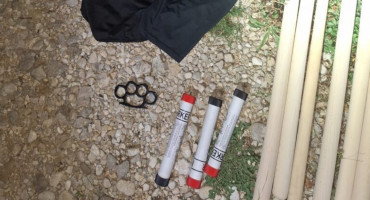 Bili spremni za tučnjavu s Ultrasima: Što je sve MUP HNŽ pronašao kod navijača FK Rudar Prijedor