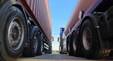 Prosvjed prijevoznika, kamioni u Mostaru