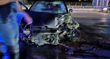 Težak sudar na magistrali M-17 u Mostaru, ozlijeđene dvije osobe