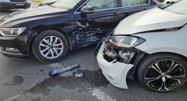 Sudar dva automobila u Mostaru izazvao prometne gužve