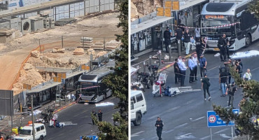 Napadači u Jeruzalemu ušli u autobus i pucali, ima mrtvih i ozlijeđenih