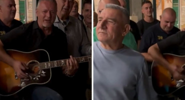 Gotovina i Thompson zajedno pjevaju 'ne boj se rogova ni lažnih bogova'
