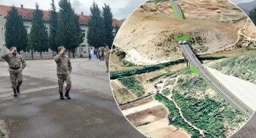 Izgradnja autoceste kod Mostara stala zbog vojarne koju je koristila Armija BiH