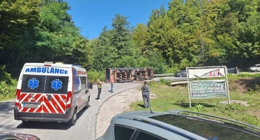 vozač kamiona poginuo na putu Foča Gacko