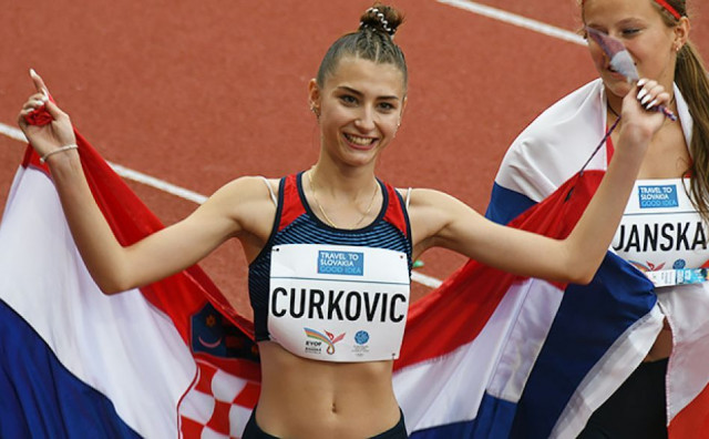 Anna Ćurković iz Atletskog kluba Brotnjo prvakinja Hrvatske u skoku u dalj