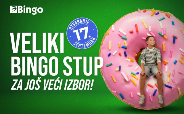 Otvara se renovirani Bingo Stup: Još veći izbor, još bolja kupovina!