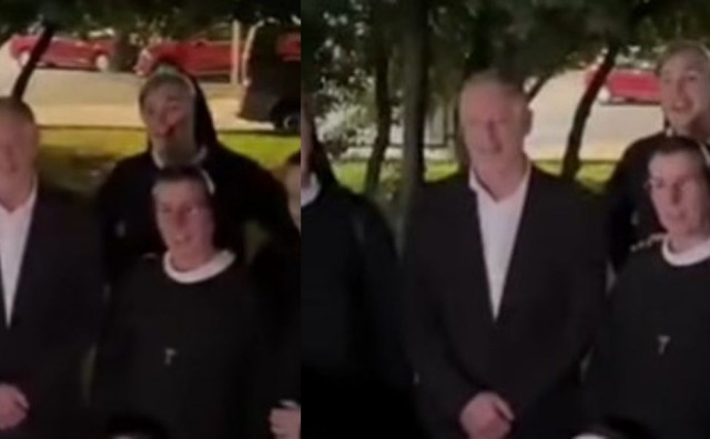 Časne sestre iz Mostara zapjevale s Thompsonom njegov poznati hit