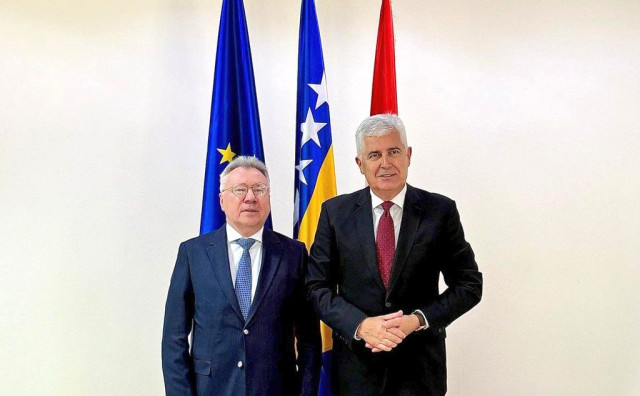 Čović se nakon proslave Dana nezavisnosti Izraela susreo s ruskim veleposlanikom