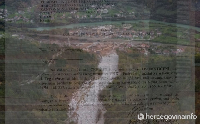 Hercegovina.info saznaje: Za Donju Jablanicu osumnjičena trojica inspektora iz HNŽ i vlasnik tvrtke SANI d.o.o.