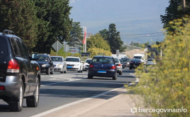 Gužve na pravcu Sarajevo - Mostar i na granicama prema jugu