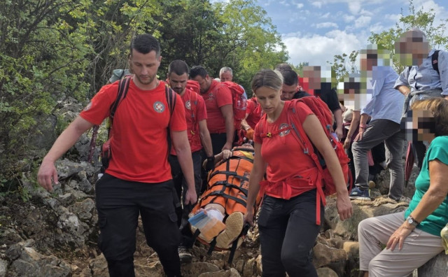 HGSS Čitluk-Međugorje spašavao ženu na Brdu ukazanja, četiri intervencije na Križevcu