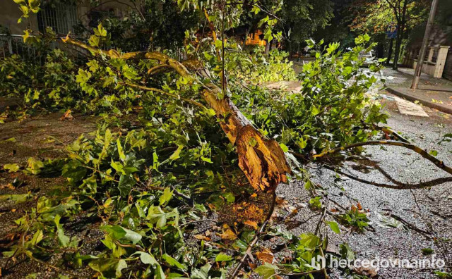 Sutra olujni vjetar širom BiH, očekuju se udari do 70 km/h