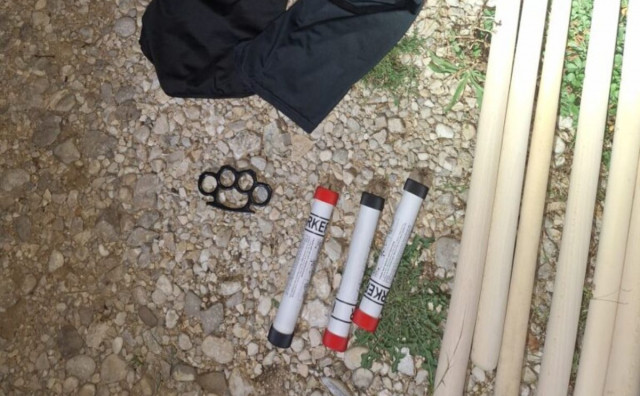 Bili spremni za tučnjavu s Ultrasima: Što je sve MUP HNŽ pronašao kod navijača FK Rudar Prijedor