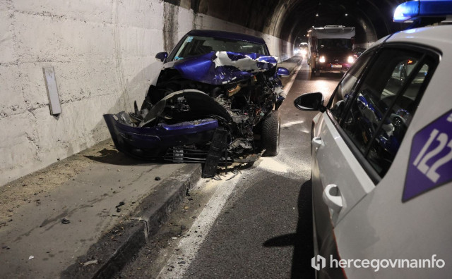 Više osoba ozlijeđeno u tunelu Salakovac, promet se odvija naizmjenično