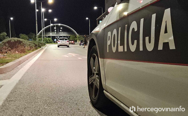 Mostarska policija kontrolirala 77 vozila i izdala 60 prekršajnih naloga