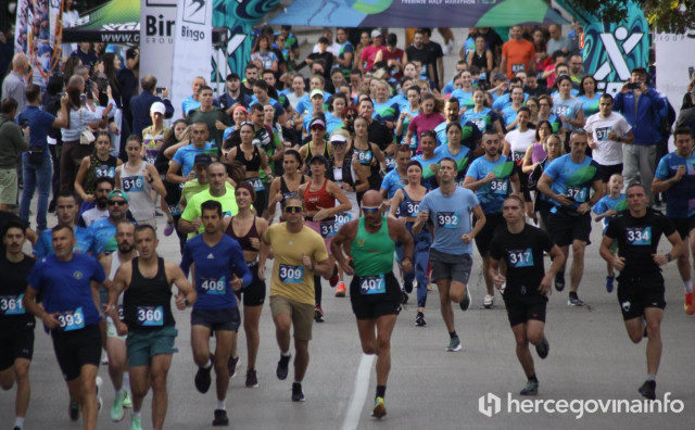 Trebinje okupilo preko 300 trkača iz regije, Europe i SAD-a