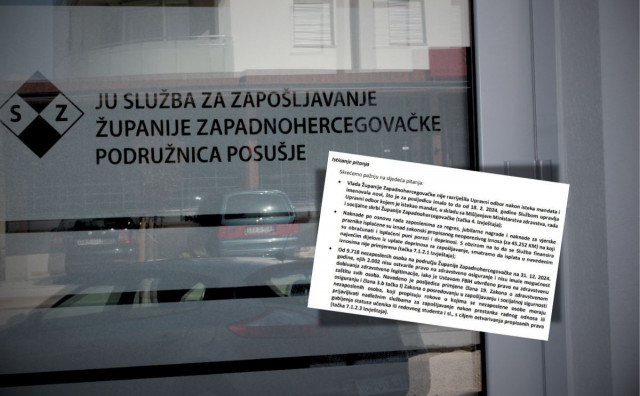Službom za zapošljavanje ŽZH rukovodi Upravni odbor bez mandata, tisuće nezaposlenih bez zdravstvenog osiguranja