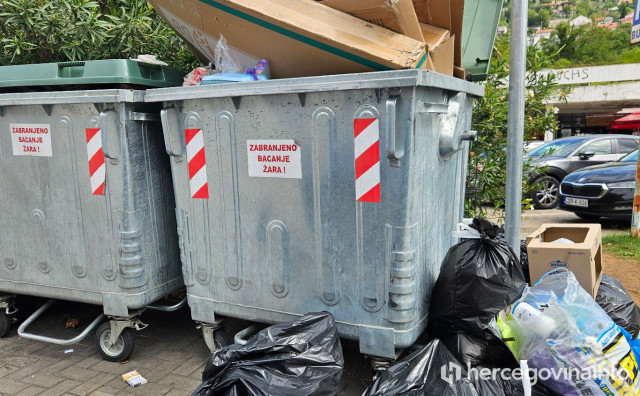 Smeće Mostar otpad kontejner