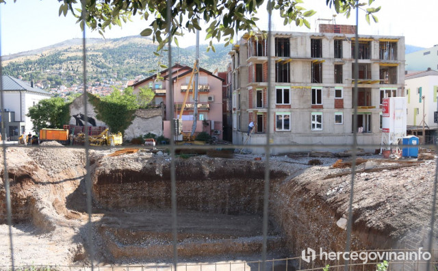Strogi centar Mostara uskoro će biti neprepoznatljiv, prva će se završiti zgrada sa 60 stanova
