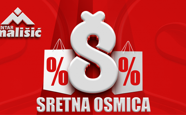 Ovog ponedjeljka ne propustite Sretnu Osmicu u PC Mališić u Međugorju