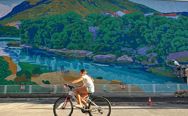 Najveći mural u Mostaru povezao umjetnost i ekologiju