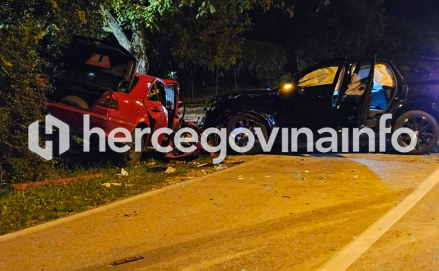 Težak udes na magistrali Mostar – Široki Brijeg, promet obustavljen