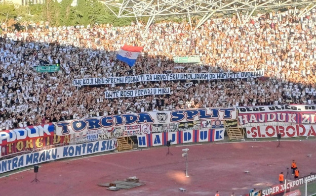 Boysi i Torcida podignuli poruke u čast generalu Anti Rosi