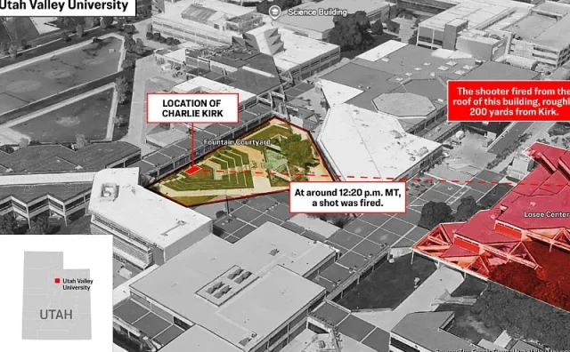 Charlie Kirk ubijen je profesionalno, mapa otkriva detalje napada
