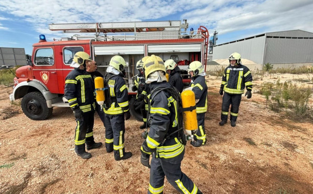 Vatrogasni ispit u Grudama