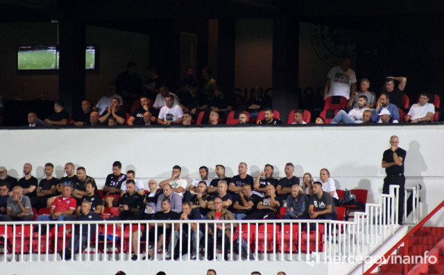 Pogled iz lože: Zrinjski i Sarajevo gledali ministri, treneri i legende kluba